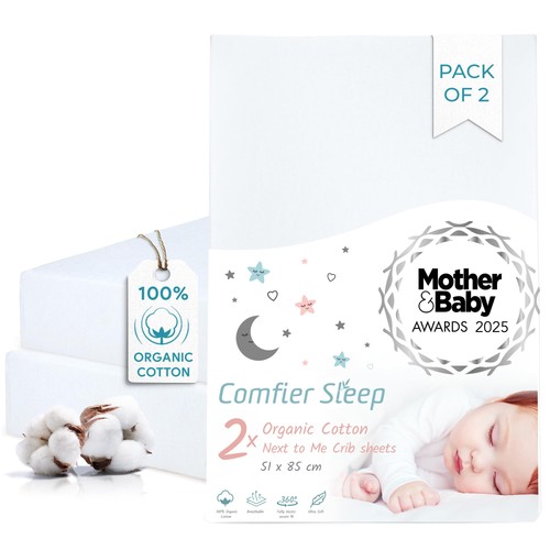 Next crib sheets 51x85cm - me,
