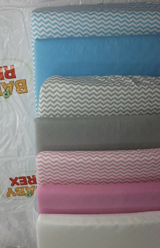 Crib fitted sheets to - 2, x